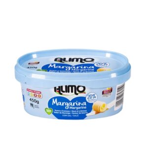 15 oz Oval Plastic Margarine Container for Butter with IML Design